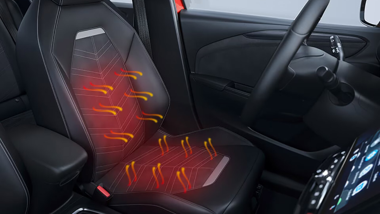 Opel Corsa-e - Prémiové pohodlí - Vyhřívaná sedadla a volant Opel Corsa-e