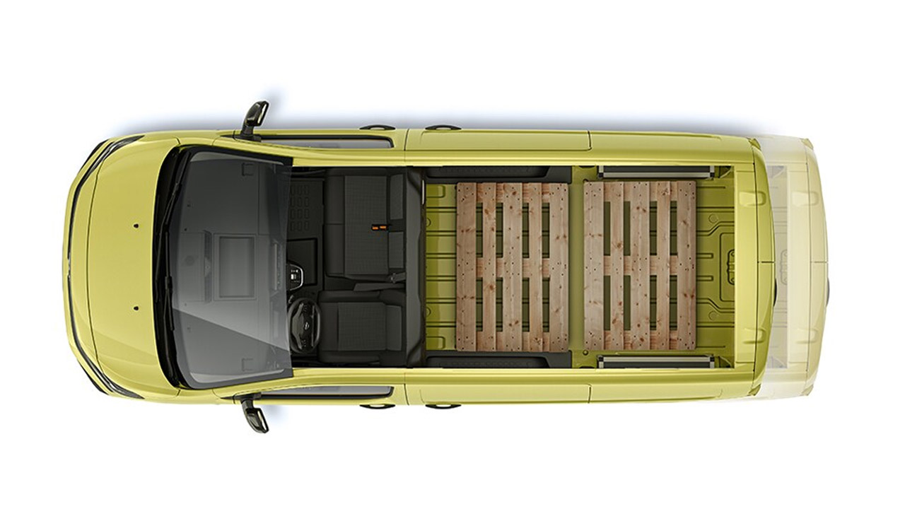 Opel Vivaro - Náklad - Rozměry Opel Vivaro