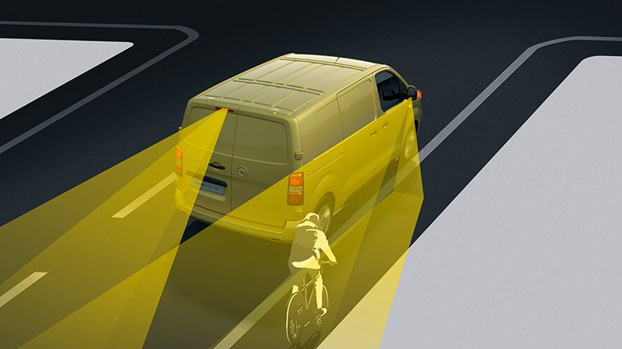 Opel Vivaro - Pro řidiče - Pořádný výhled Opel Vivaro